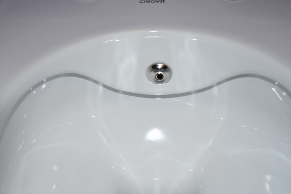 CREAVIT FREE Унитаз подвесной безободковый с биде смесит хол/гор FE322.00500 