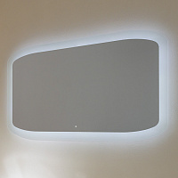 Burgbad Ella Зеркало с подсветкой 120x64 см, сенсорный выкл., цвет белый