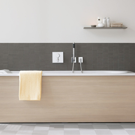 DURAVIT DARLING NEW Ванна прямоугольная 1900х900 мм., комплектация Combi-System L, акрил, цвет белый 