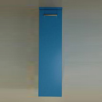 IDEA STELLA/IDEA Пенал, петли справа, с ручкой 03092хром, 25х98х34см, Цвет: blu 11