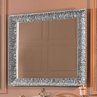 KERASAN Retro Зеркало 100x100, цвет серебро состаренное