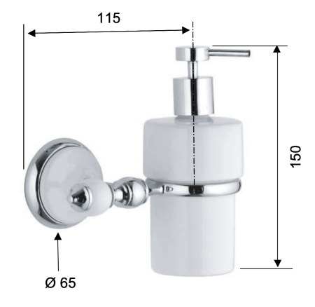 Дозатор Remer Epoca EP13CR 