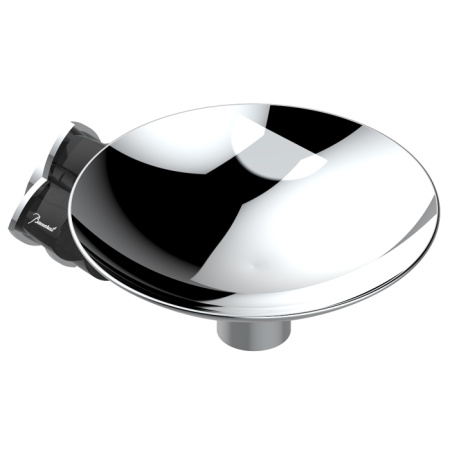 THG PETALE DE CRISTAL NOIR Мыльница металлическая ø150 мм., подвесная, цвет хром 