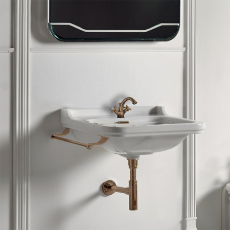 Kerasan Waldorf Заглушка для перелива, цвет бронза 