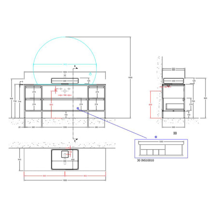 MOMA Keplero 2 Раковина 60х45хh12 см, накладная, в комп. со сливом и дек. крышкой, с 1м отв. под смес., цвет: белый матовый 