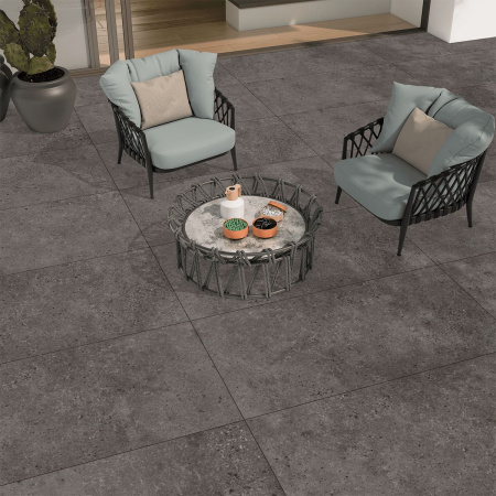 Avenue Black Matt Carving 60x120 