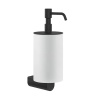 GESSI Rilievo Дозатор для жидкого мыла настенный, цвет: nero XL