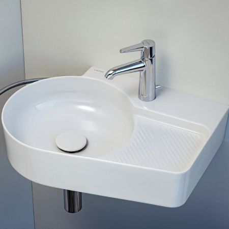 LAUFEN Донный клапан для раковины Living square SaphirKeramik, цвет белый 