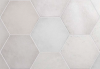  24950 HERITAGE HEXÁGONO Snow 17,5х20 см