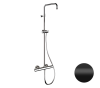 Душевая система термостатическая Remer Elegance EQ32ASSDNO, черный матовый