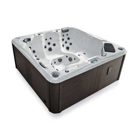 Gruppo Treesse Mykonos Минибассейн 211х211х86см отдельностс гидромасс, с автомат сист. рецирк.озонотер, цвет терапия,панели, крышка(СПЕЦЦЕНА со склад) 