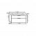 Burgbad Eqio Комплект мебели с раковиной 1230 мм, цвет серый глянец