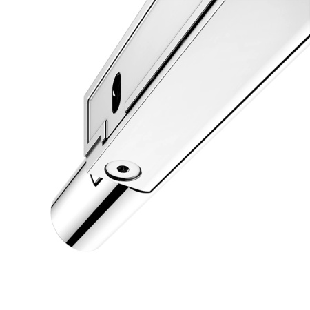 Keuco REVA Держатель т/б поворотный, открытый, рулон до 120 мм, скрытый крепеж в к-те для привинчивания или приклеивания цвет: хром 