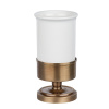 TW Bristol 190, настольный cтакан, керамический (белый), цвет держателя: бронза