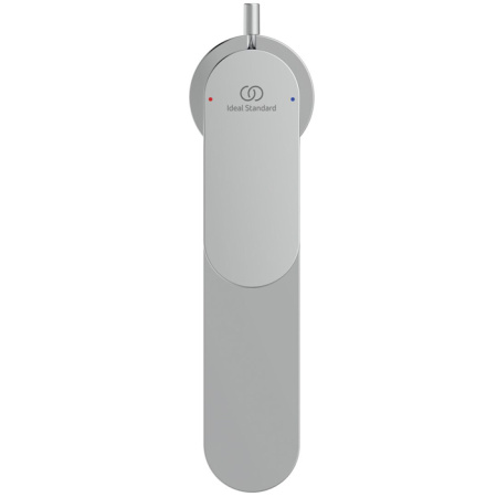 Ideal Standard Ceralife O Смеситель для раковины H120, без донного клапана, цвет: хром 