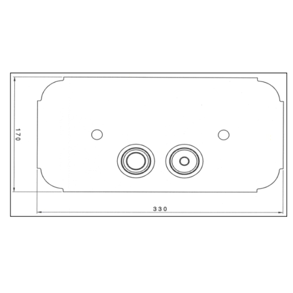 Nicolazzi Complementi Arredo Клавиша смыва, цвет: хром 