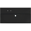 Ideal Standard Solos Раковина подвесная 100х50см, с 2 отв, без перелива, цвет: черный глянцевый 