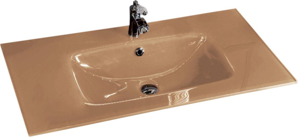 Столешница стекло 100см моноблок CAPPUCINO neoart 