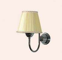 TW Harmony 029, настенная лампа светильника с основанием, цвет: хром , абажур на выбор
