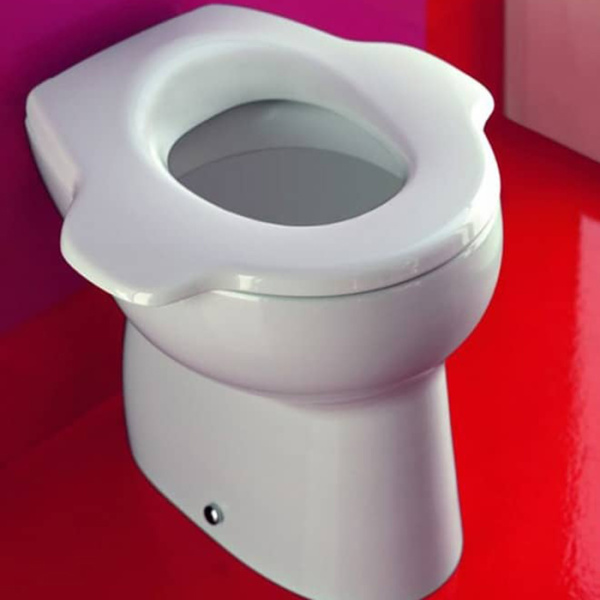 LAUFEN Florakids Эргономичное сиденье для детей для унитаза, цвет белый 