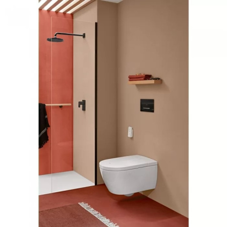 Villeroy&Boch Viclean Унитаз-биде подвесной 385*595*360, в комплекте с сиденьем, покрытие CeramicPlus, цвет альпийский белый 