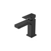 GATTONI Kubik Смеситель для раковины, излив 110 мм, цвет NERO OPACO (без донного клапана) (Снято с пр-ва)