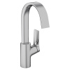 HANSGROHE VIVENIS Смеситель для раковины на 1 отверстие, однорычажный, с поворотным изливом, с донным клапаном, цвет хром