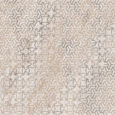 Quarstone Декор "Пэчворк" R10b 7рек 60x60 