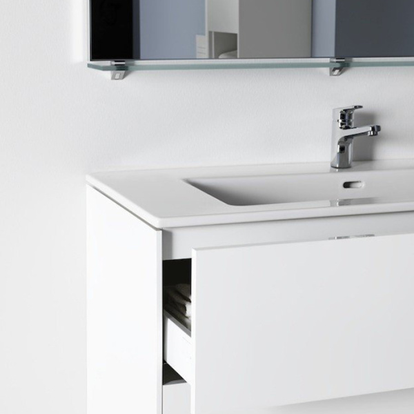 Laufen Pro S Комплект, раковина и база 1200x500x610 мм, с 2 ящиками с мех. push-and-pull, белый матовый 