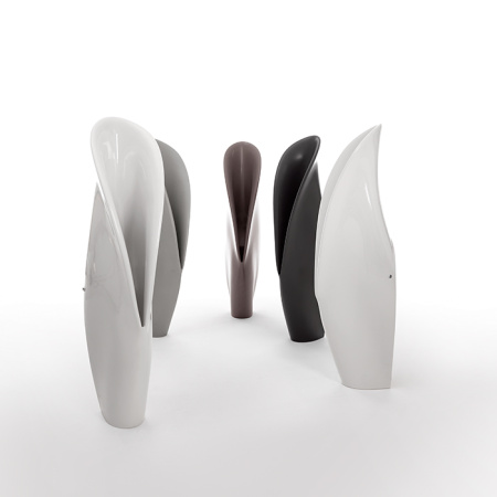 Kerasan Artwork Писсуар наполный "GROOVE", с креплением и сифоном, цвет белый 