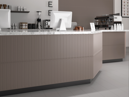 Плитка керамическая настенная 31184 HOPP Taupe 5х40 см (56 кор./палл.) 