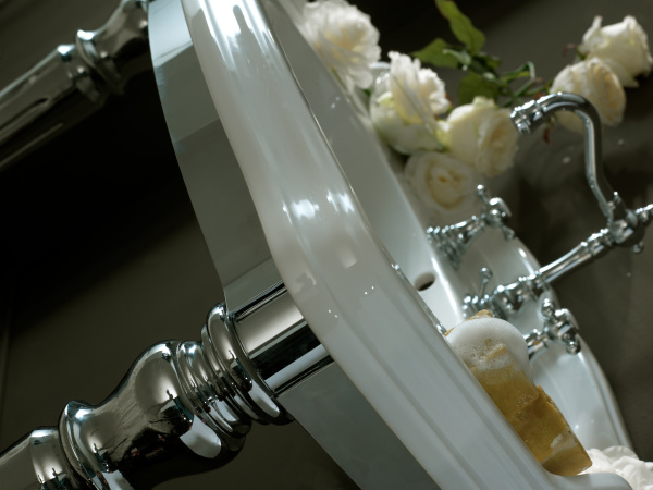 SIMAS Arcade 90, раковина 90*56, с 1 отв. под смеситель, цвет: белый 