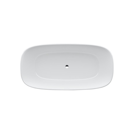 Laufen INO Ванна 1700х750х520мм, свободностоящая, с слив-переливом,  материал: Sentec solid surface, цвет: белый (СПЕЦЕНА с нашего склада!) 