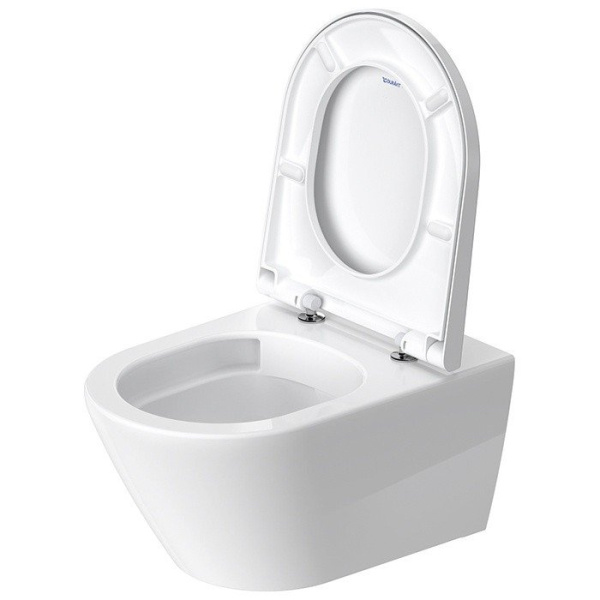 Duravit D-Neo Комплект :Унитаз подвесной Rimless 2577090000, Сиденье 0021690000, вкл. крепление, петли: нерж. сталь с микролифтом (Спеццена) 