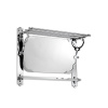 Devon Amelie Полочка для полотенец с откидным зеркалом , цвет хром