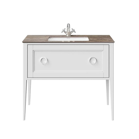 Kerama Marazzi Тумба PLAZA Classic NEO напольная 1 ящик 100, белая матовая 