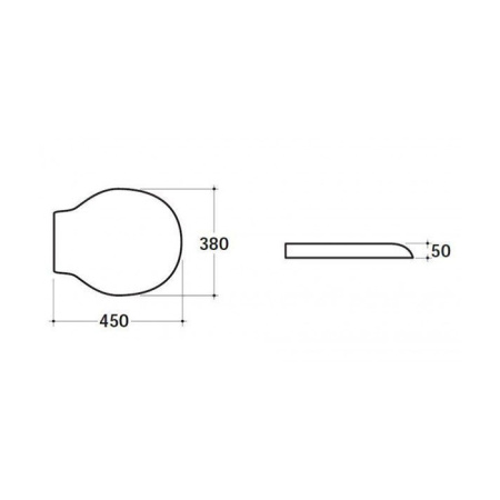 GLOBO Paestum Сиденье для унитазов PAS03/PA025, термопластик, съемное,  цвет белый/бронза, микролифт 