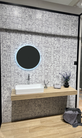 Керамогранит Codicer Oh My Dog White 25x25 