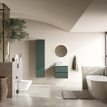 Roca THE GAP ROUND Унитаз подвесной Rimless, с инсталляцией, сиденье с крышкой тонкое SoftClose, быстрое снятие, белый (7893105000) (СЦ по Акции) 