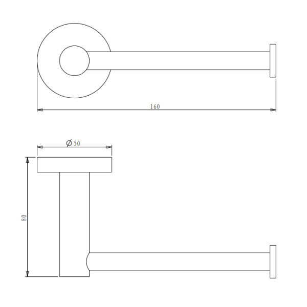 NEMO NM-C01052BG Держатель туалетной бумаги, BRUSH GOLD 