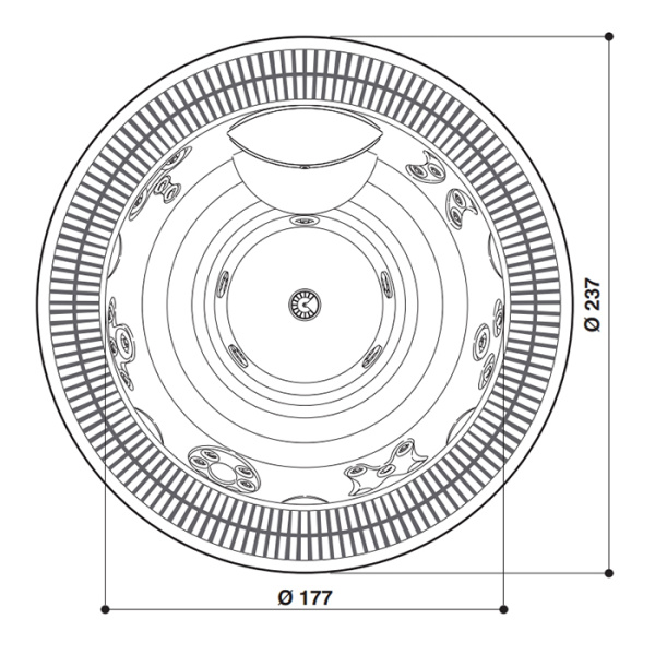 JACUZZI КОМПЕНСАЦИОННЫЙ БАК (standard) 