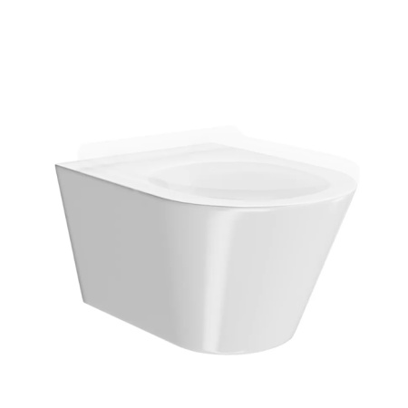 Kerama Marazzi Унитаз PLAZA Modern подвесной безободковый, белый глянцевый (Цена по АКЦИИ) 