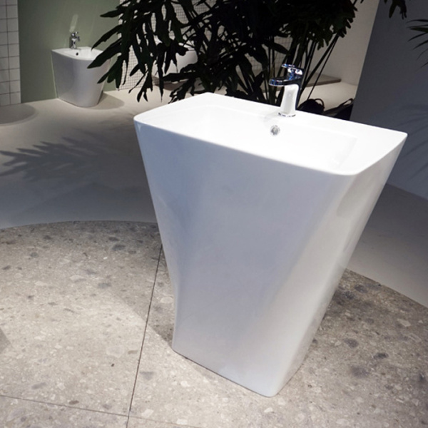 Azzurra Hera Раковина напольная  63х43х85 см, с 1 отв под смеситель, цвет белый 