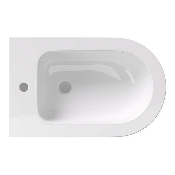 Alice Unica Биде 55х35, подвесное, без комплекта крепежа FIX10, белый глянцевый 