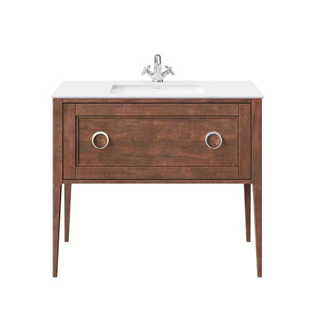 Kerama Marazzi Тумба PLAZA Classic NEO напольная 1 ящик 100, орех матовый 