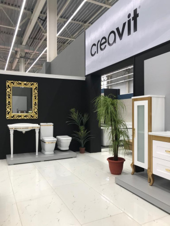 CREAVIT Крышка дюропласт с микролифтом ANTIK KC3631 