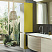 Burgbad Yso Шкаф подвесной 40x35x176 см, цвет горчичный глянец/аутентичный дуб