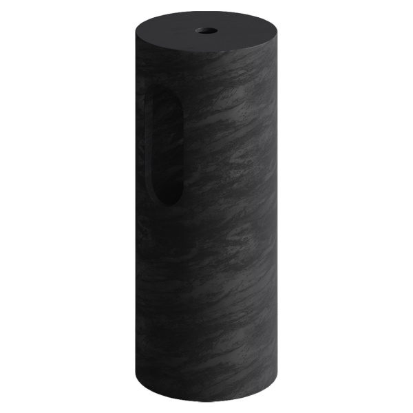 Пьедестал для раковины Corian 300*720 Black Wood 