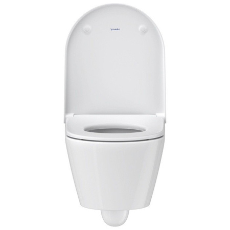 Duravit D-Neo Унитаз подвесной 2577090000, 370 x 540 мм, безободковый, в комплекте с сиденьем 0021690000 цвет: белый (Спец.цена с нашего склада!) 