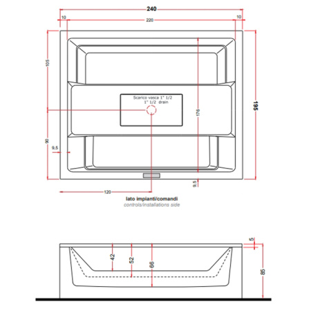 GRUPPO TREESSE MUSE/REST Подголовник мягкий, маленький, цвет Антрацит 
